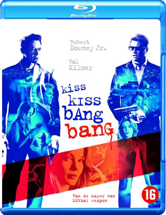 Blu-ray Kiss Kiss Bang Bang (afbeelding kan afwijken van de daadwerkelijke Blu-ray hoes)
