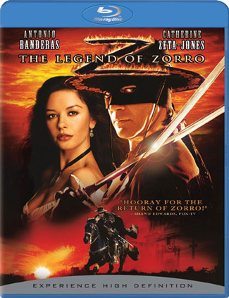 Blu-ray The Legend of Zorro (afbeelding kan afwijken van de daadwerkelijke Blu-ray hoes)